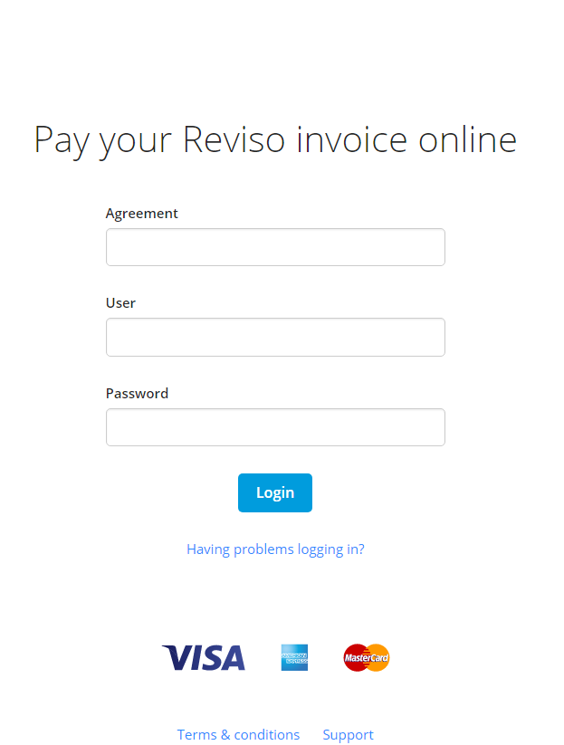 pay your reviso invoice online