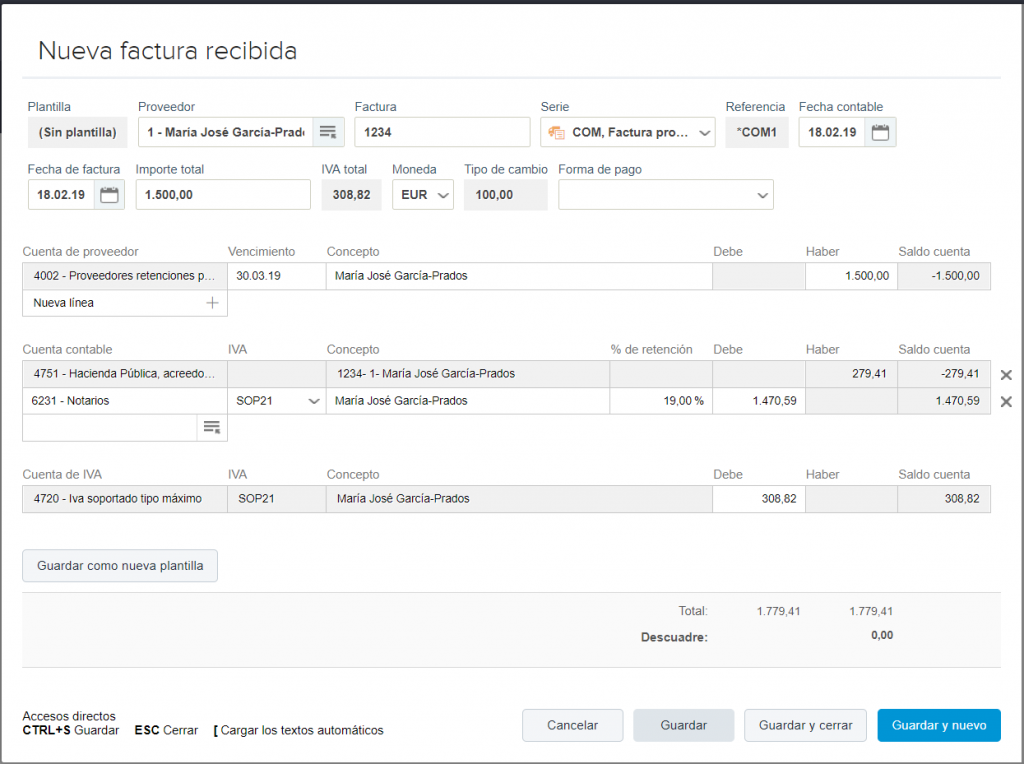 Ejemplo De Factura Con Retenciones Imagesee