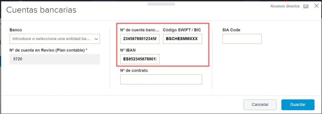 Cuenta bancaria